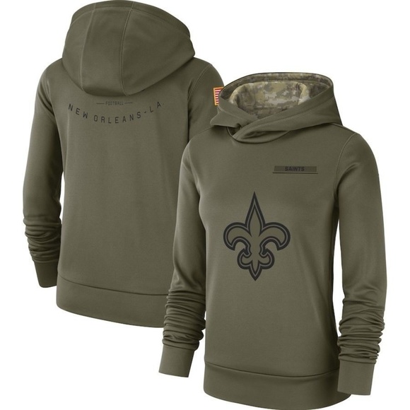 new orleans saints salute to service hoodie